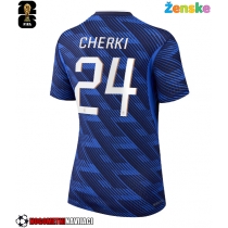 Ženske Nogometnih dresov Francija Rayan Cherki #24 Domači SP 2026 Kratki rokavi